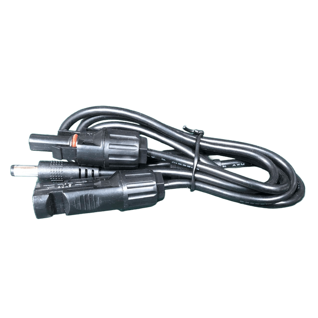 Enginstar R350 Solar Panel Patch Lead Black | 1 Meter