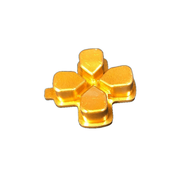 PS5 Controller Aluminium Metal Joystick Buttons D-Pad & Caps Gold