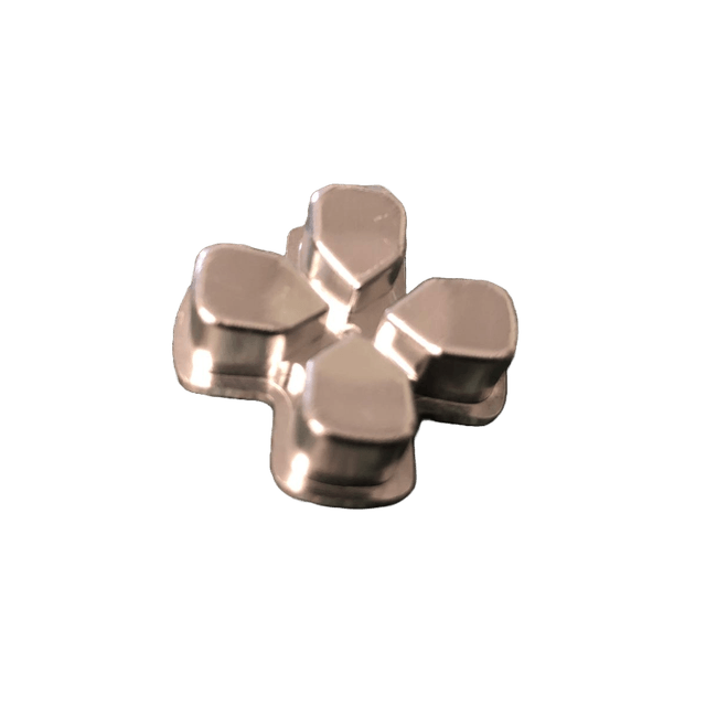 PS5 Controller Aluminium Metal Joystick Buttons D-Pad & Caps Silver