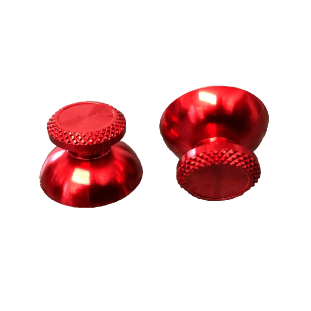 PS5 Controller Aluminium Metal Joystick Buttons D-Pad & Caps Red