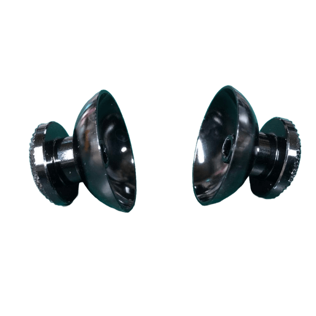 PS5 Controller Aluminium Metal Joystick Caps Black | 1 Pair