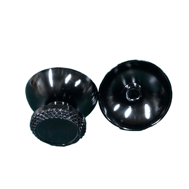 PS5 Controller Aluminium Metal Joystick Caps Black | 1 Pair