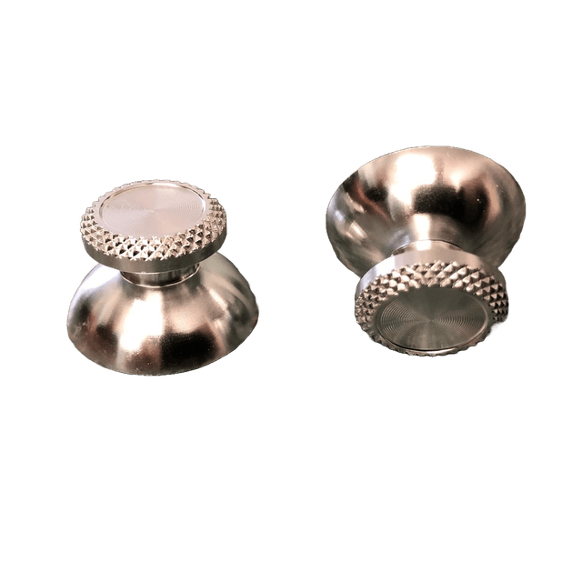 PS5 Controller Aluminium Metal Joystick Buttons D-Pad & Caps Silver