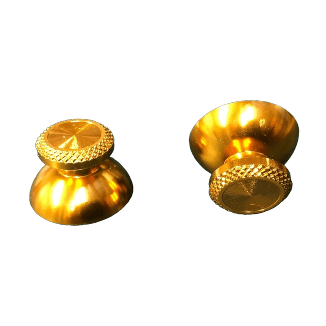 PS5 Controller Aluminium Metal Joystick Buttons D-Pad & Caps Gold