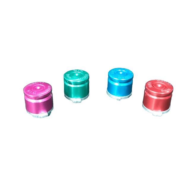 PS4 Controller Aluminium Metal Controller Colour Coded Buttons