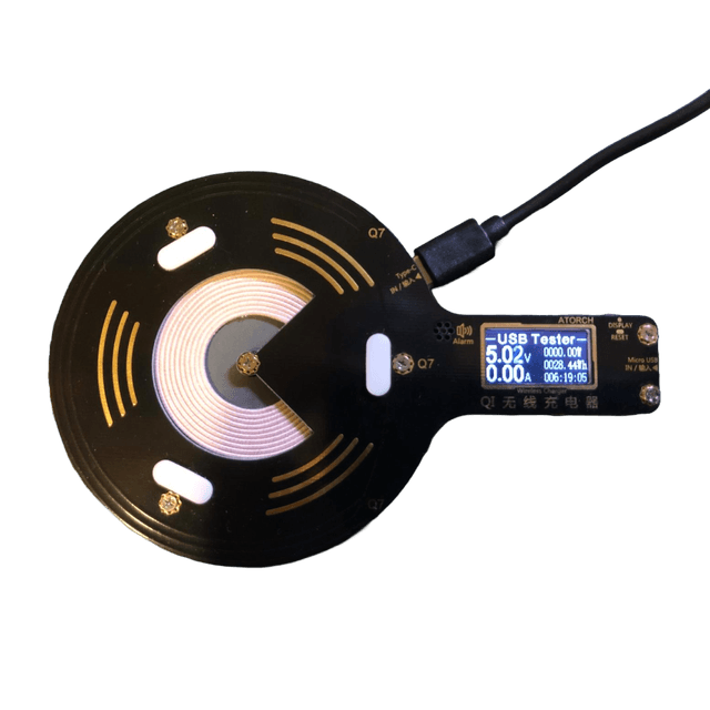 10W QI Wireless Charger Mobile Phone Tester by Atorch
