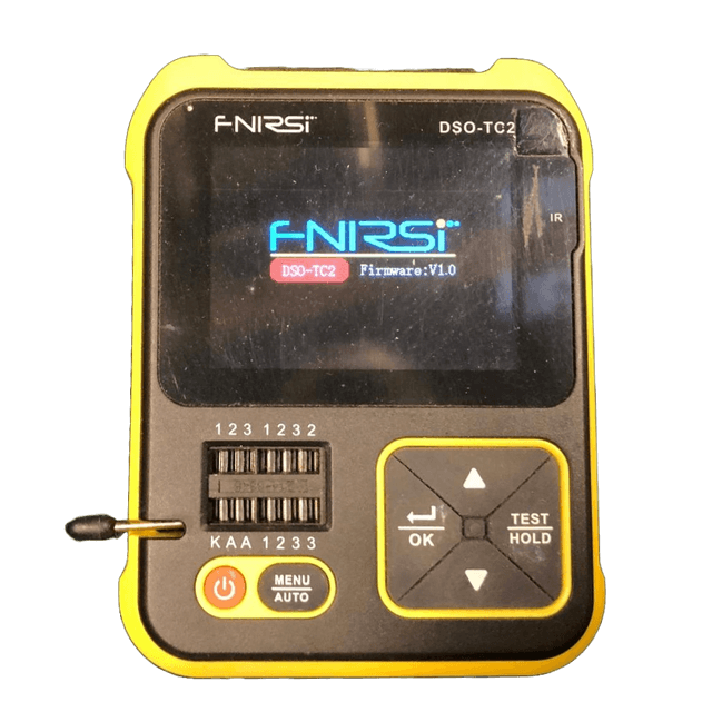 FNIRSI DSO-TC2 Mini Digital Oscilloscope Component Tester