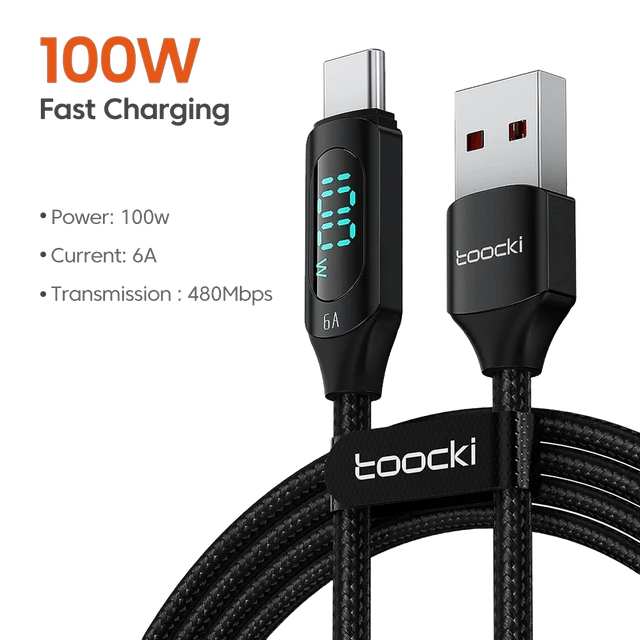 PS5 Controller 2 Meter Charging Cable USB-A to USB-C